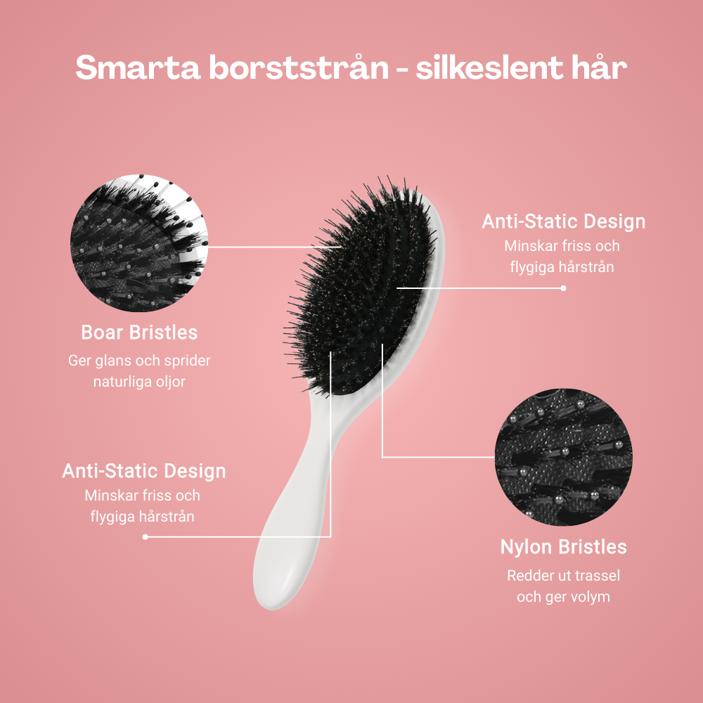 Silkes Borste – Från trassel till silkeslent drömhår!