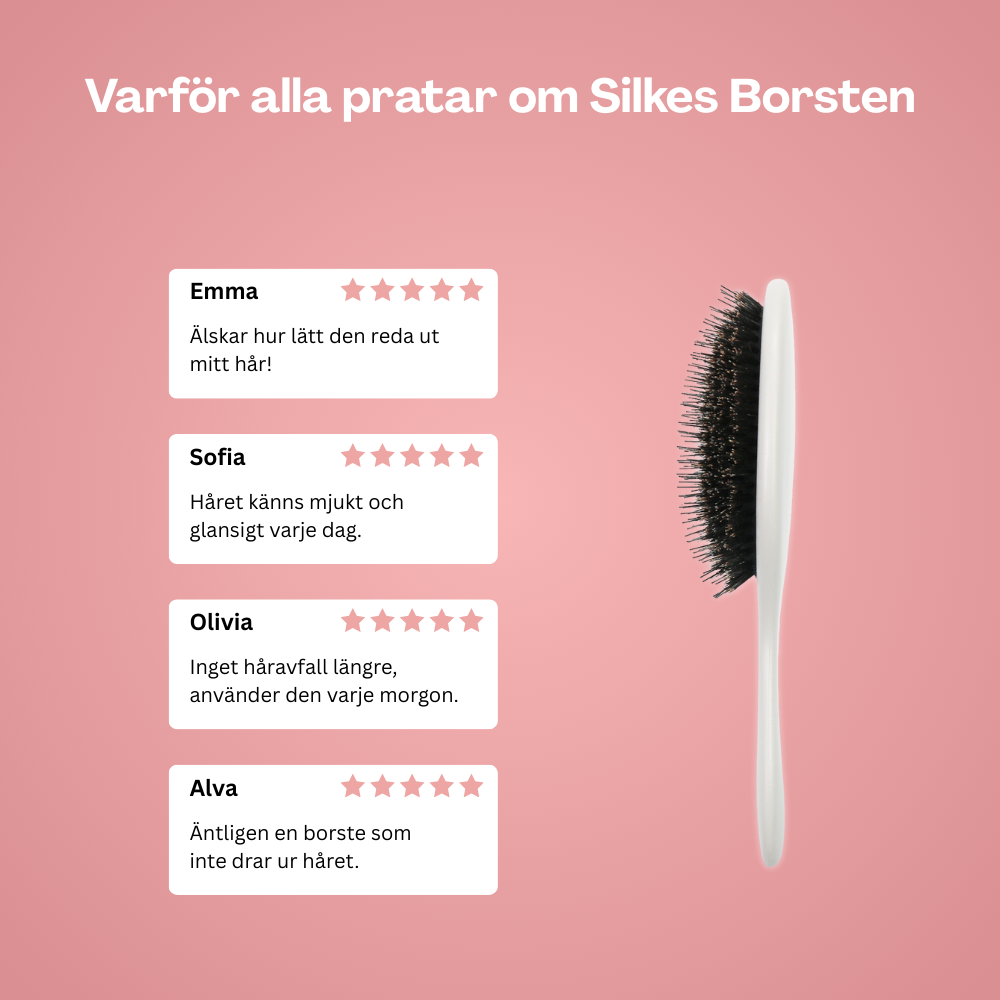 Silkes Borste – Från trassel till silkeslent drömhår!
