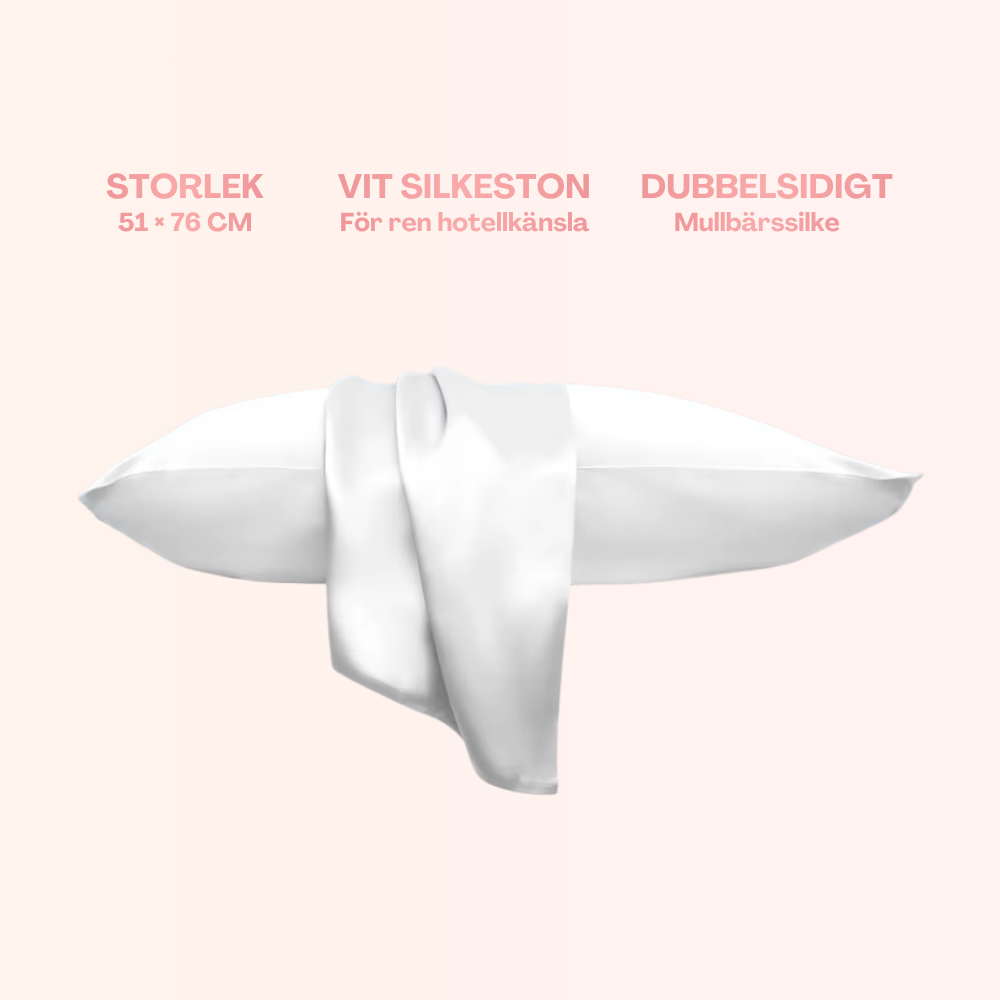 Silkes kuddfodral – sov bort friktionen!
